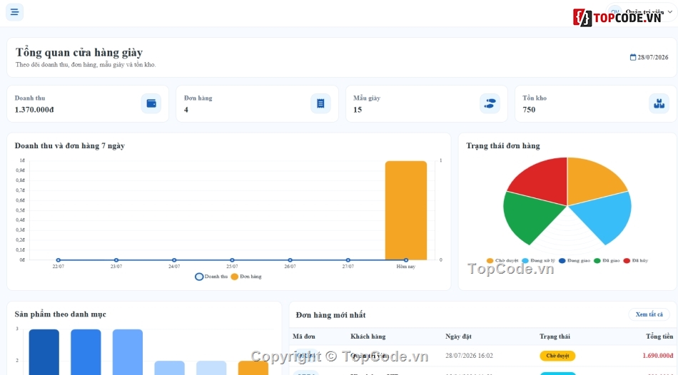 đẹp,Web bán giày  MVC,Website bán hàng đẹp